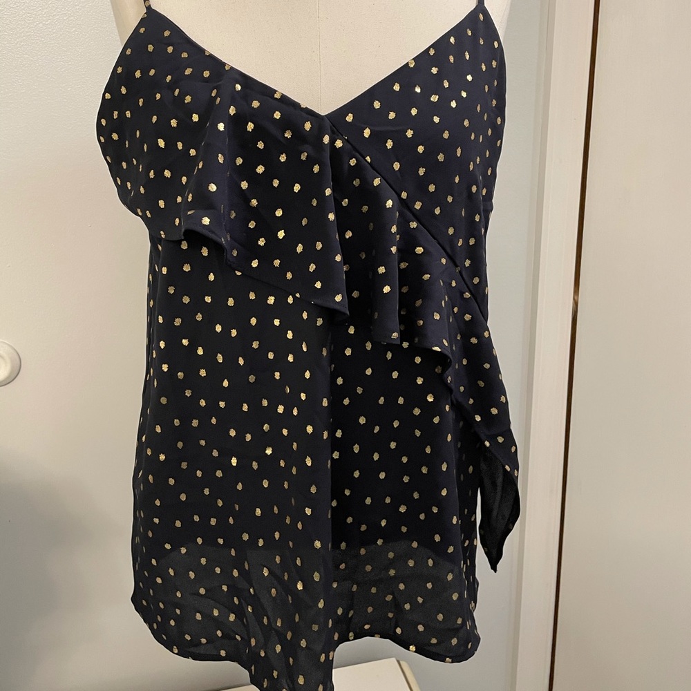 Zara Basic collection flowy v neck tank top